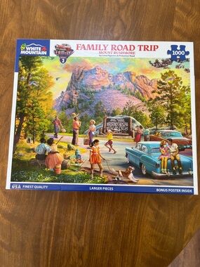 White Mountain 1000-Piece Puzzle